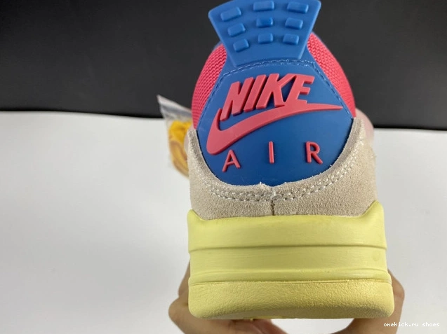 Cheap Retro Jordan DC9533-800 Union Air 4 Ice Guava 0811